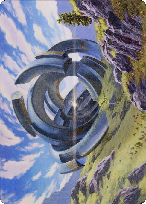 Thran Portal // Thran Portal, carta Magic di tipo Card // Card illustrata da Sarah Finnigan