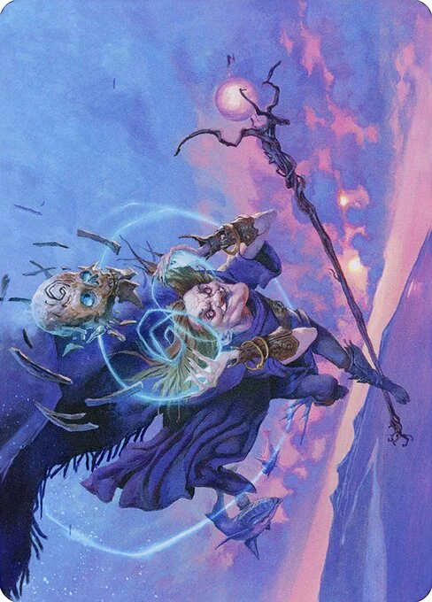 Zur, Eternal Schemer // Zur, Eternal Schemer, carta Magic di tipo Card // Card illustrata da Jesper Ejsing