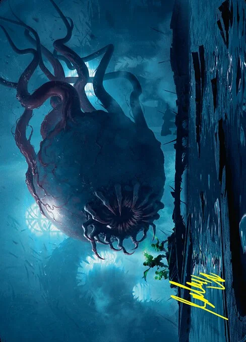 Abhorrent Oculus // Abhorrent Oculus, carta Magic di tipo Card // Card illustrata da Bryan Sola