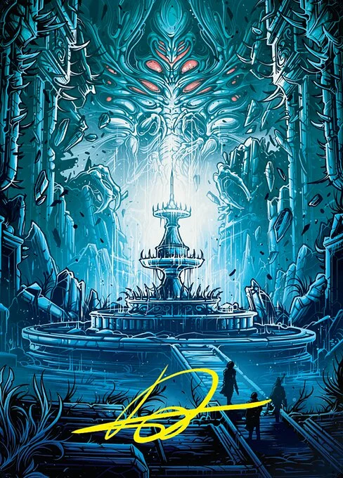 Island // Island, carta Magic di tipo Card // Card illustrata da Dan Mumford