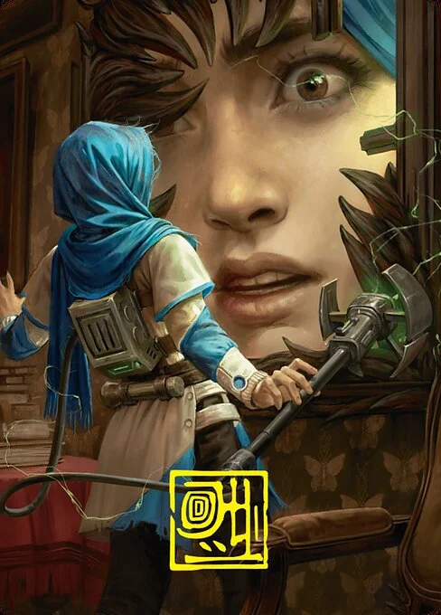 Reality Is Mine to Control // Reality Is Mine to Control, carta Magic di tipo Card // Card illustrata da Valera Lutfullina