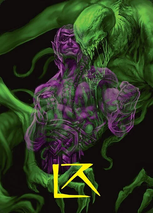 Tyvar, the Pummeler // Tyvar, the Pummeler, carta Magic di tipo Card // Card illustrata da Richard Luong