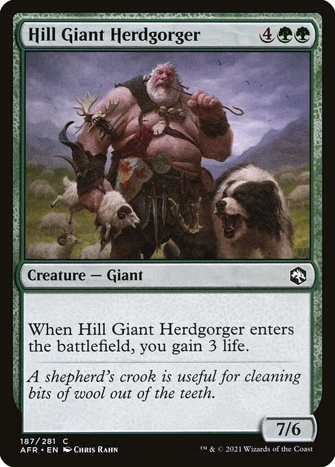 Hill Giant Herdgorger, carta Magic di tipo Creature — Giant illustrata da Chris Rahn