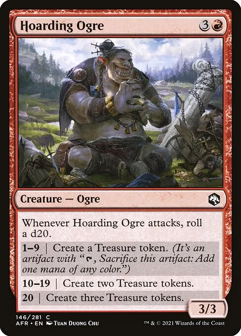 Hoarding Ogre, carta Magic di tipo Creature — Ogre illustrata da Tuan Duong Chu