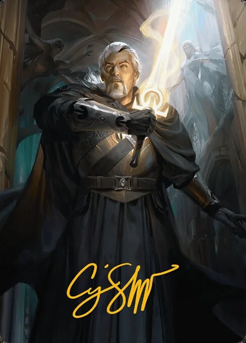 Odric, Lunarch Marshal // Odric, Lunarch Marshal, carta Magic di tipo Card // Card illustrata da Cynthia Sheppard