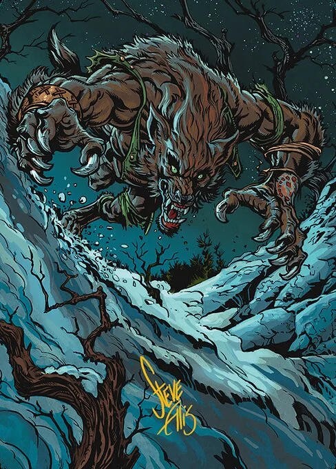 Ravager of the Fells // Ravager of the Fells, carta Magic di tipo Card // Card illustrata da Steve Ellis