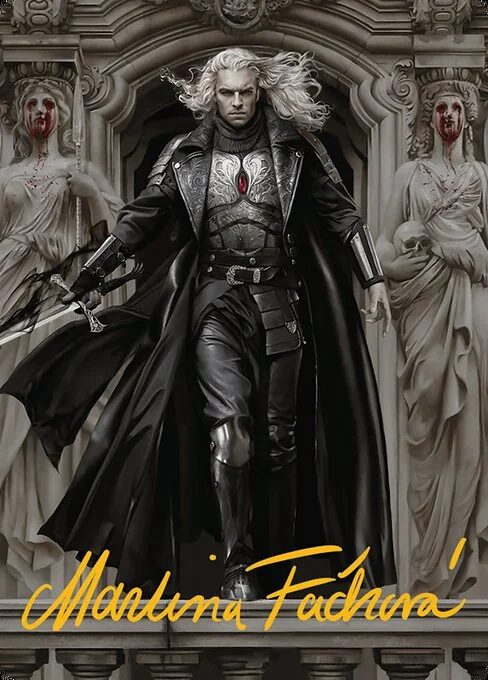 Sorin, Imperious Bloodlord // Sorin, Imperious Bloodlord, carta Magic di tipo Card // Card illustrata da Martina Fačková