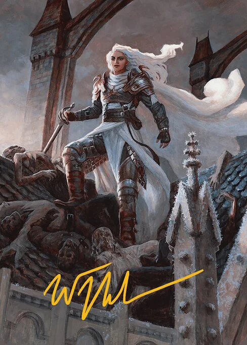 Thalia, Heretic Cathar // Thalia, Heretic Cathar, carta Magic di tipo Card // Card illustrata da Winona Nelson