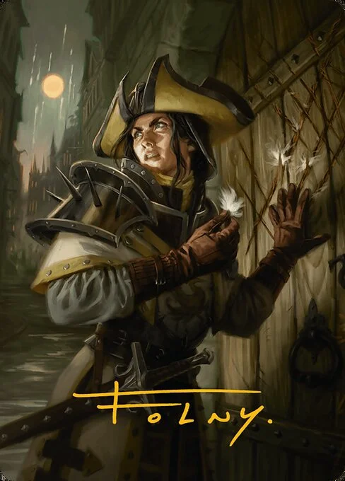 Thraben Inspector // Thraben Inspector, carta Magic di tipo Card // Card illustrata da Aurore Folny