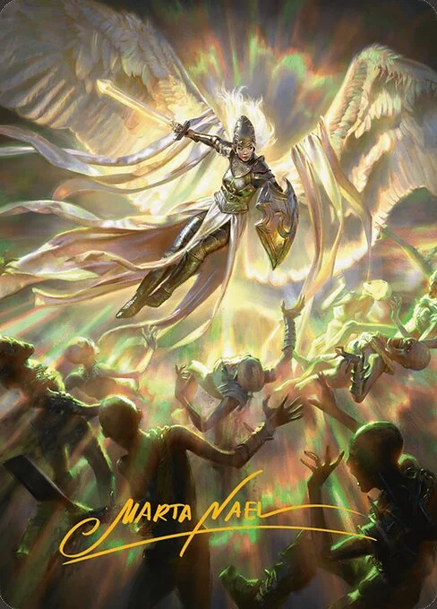 Vanquish the Horde // Vanquish the Horde, carta Magic di tipo Card // Card illustrata da Marta Nael