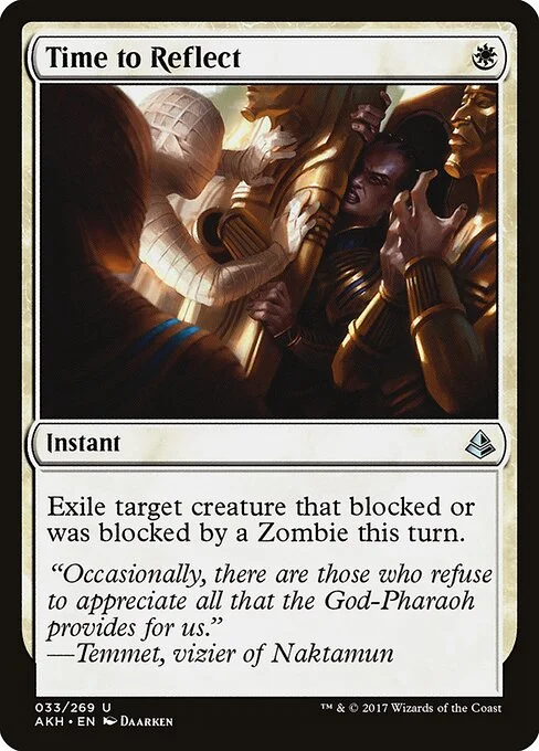Time to Reflect, carta Magic di tipo Instant illustrata da Daarken