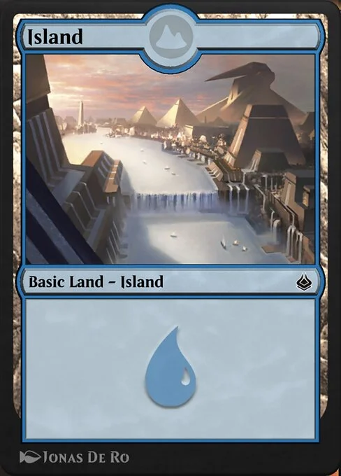 Island, carta Magic di tipo Basic Land — Island illustrata da Jonas De Ro
