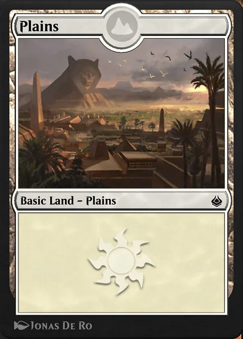Plains, carta Magic di tipo Basic Land — Plains illustrata da Jonas De Ro