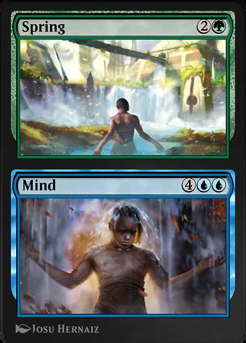 Spring // Mind, carta Magic di tipo Sorcery // Instant illustrata da Josu Hernaiz