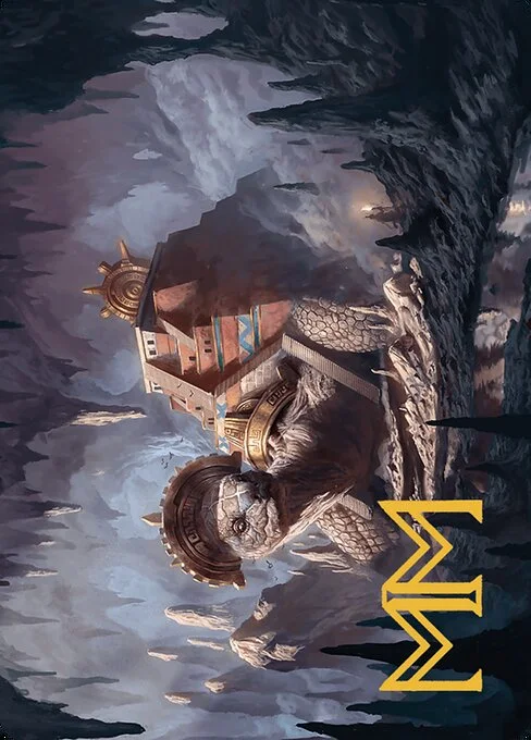Bedrock Tortoise // Bedrock Tortoise, carta Magic di tipo Card // Card illustrata da Maxime Minard