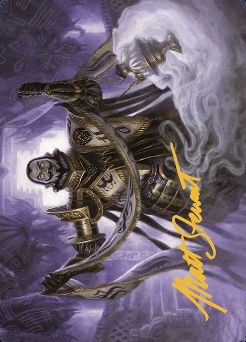 Clavileño, First of the Blessed // Clavileño, First of the Blessed, carta Magic di tipo Card // Card illustrata da Matt Stewart