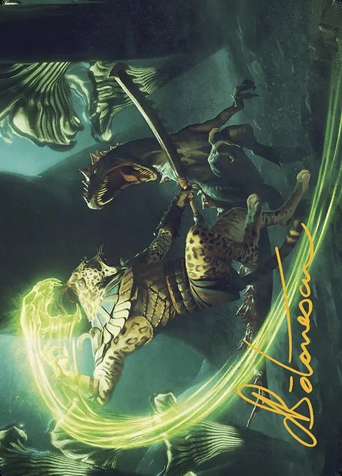 Contest of Claws // Contest of Claws, carta Magic di tipo Card // Card illustrata da Cristi Balanescu