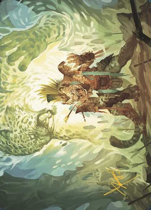 Might of the Ancestors // Might of the Ancestors, carta Magic di tipo Card // Card illustrata da Aldo Domínguez