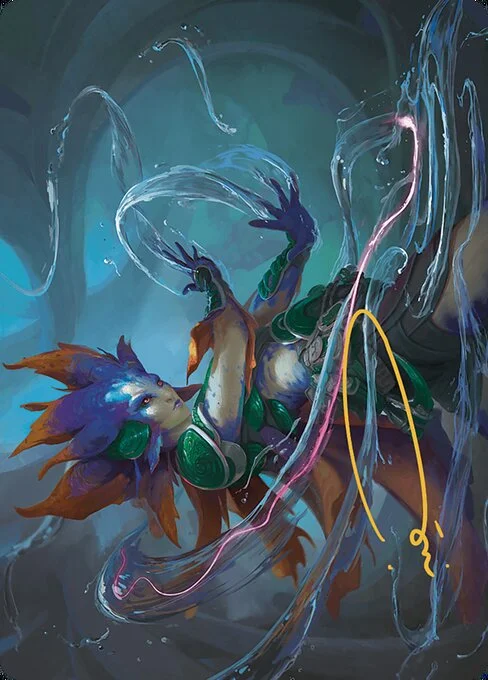 Nicanzil, Current Conductor // Nicanzil, Current Conductor, carta Magic di tipo Card // Card illustrata da Fariba Khamseh