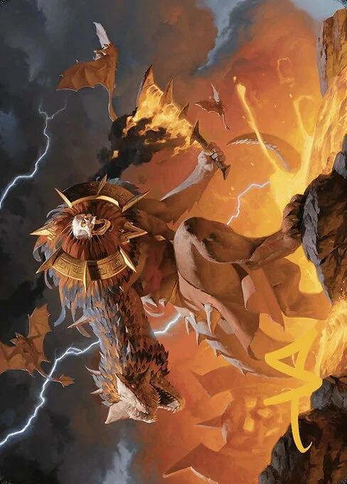 Ojer Axonil, Deepest Might // Ojer Axonil, Deepest Might, carta Magic di tipo Card // Card illustrata da Victor Adame Minguez