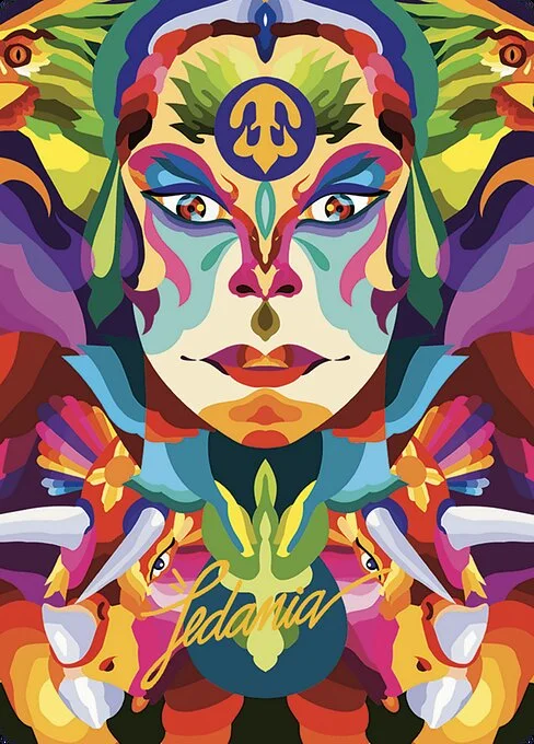 Roar of the Fifth People // Roar of the Fifth People, carta Magic di tipo Card // Card illustrata da LeDania