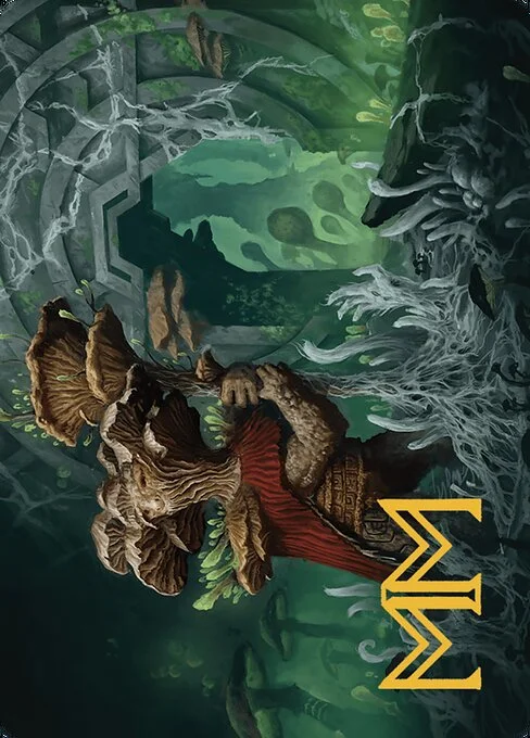 Tendril of the Mycotyrant // Tendril of the Mycotyrant, carta Magic di tipo Card // Card illustrata da Maxime Minard