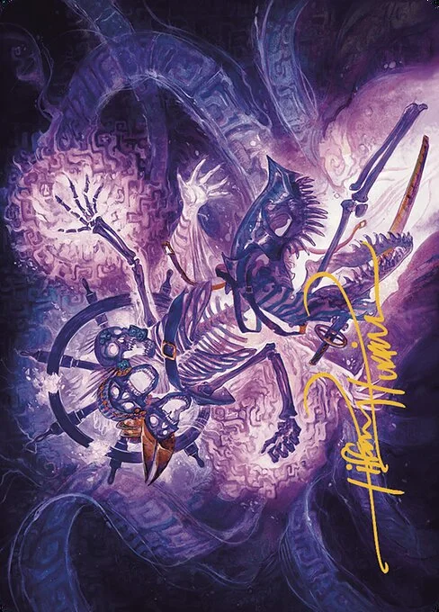 The Grim Captain // The Grim Captain, carta Magic di tipo Card // Card illustrata da Tiffany Turrill