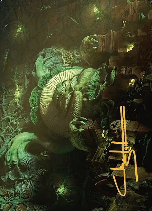 The Mycotyrant // The Mycotyrant, carta Magic di tipo Card // Card illustrata da Chase Stone