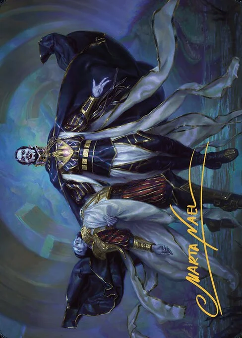 Vito, Fanatic of Aclazotz // Vito, Fanatic of Aclazotz, carta Magic di tipo Card // Card illustrata da Marta Nael