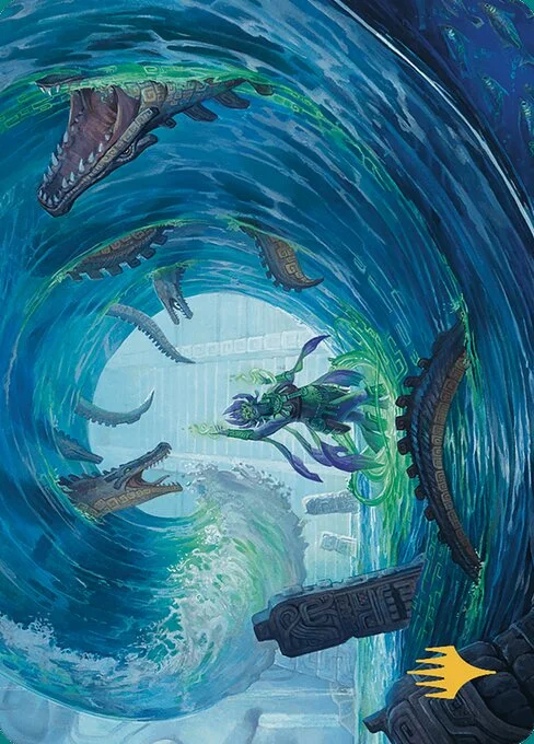 Wave Goodbye // Wave Goodbye, carta Magic di tipo Card // Card illustrata da Sam Hogg