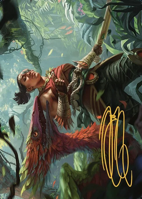 Wayta, Trainer Prodigy // Wayta, Trainer Prodigy, carta Magic di tipo Card // Card illustrata da Magali Villeneuve
