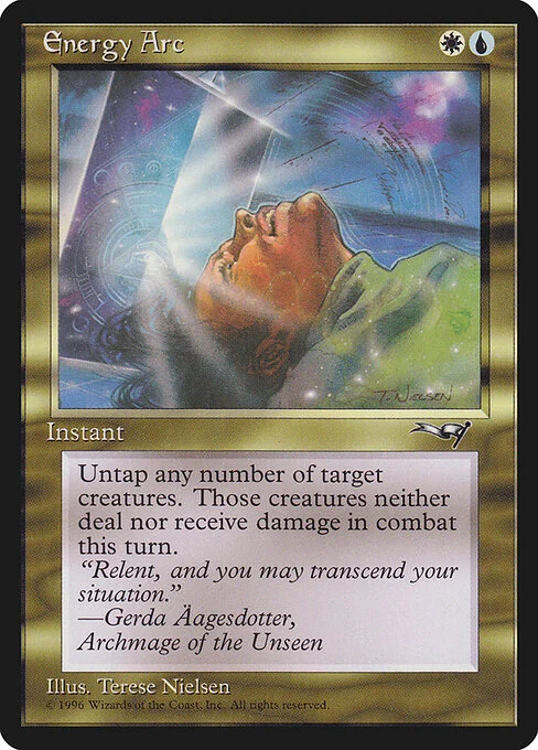 Energy Arc, carta Magic di tipo Instant illustrata da Terese Nielsen