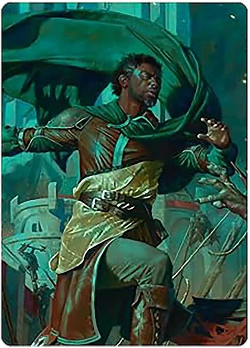 Aragorn, Hornburg Hero // Aragorn, Hornburg Hero, carta Magic di tipo Card // Card illustrata da Jason Rainville