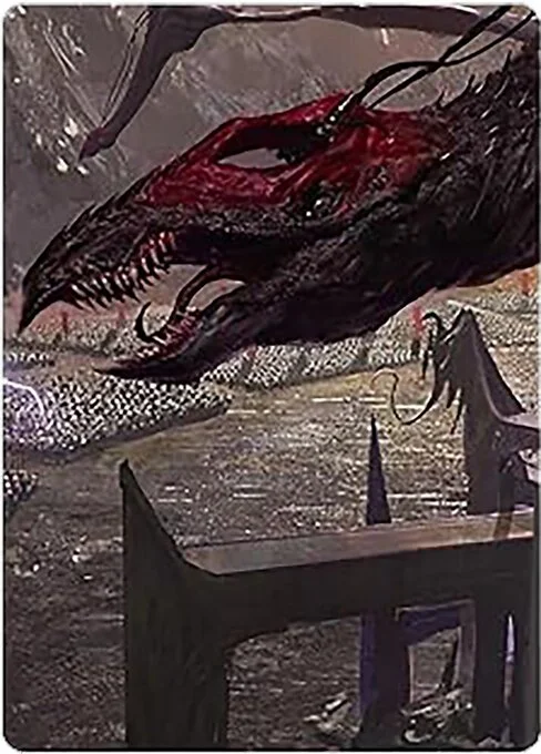 Fell Beast of Mordor // Fell Beast of Mordor, carta Magic di tipo Card // Card illustrata da Campbell White