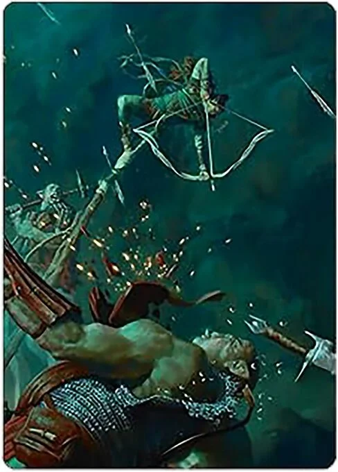 Legolas's Quick Reflexes // Legolas's Quick Reflexes, carta Magic di tipo Card // Card illustrata da Jason Rainville