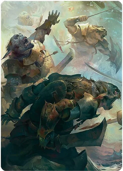 Mists of Lórien // Mists of Lórien, carta Magic di tipo Card // Card illustrata da Alexander Mokhov