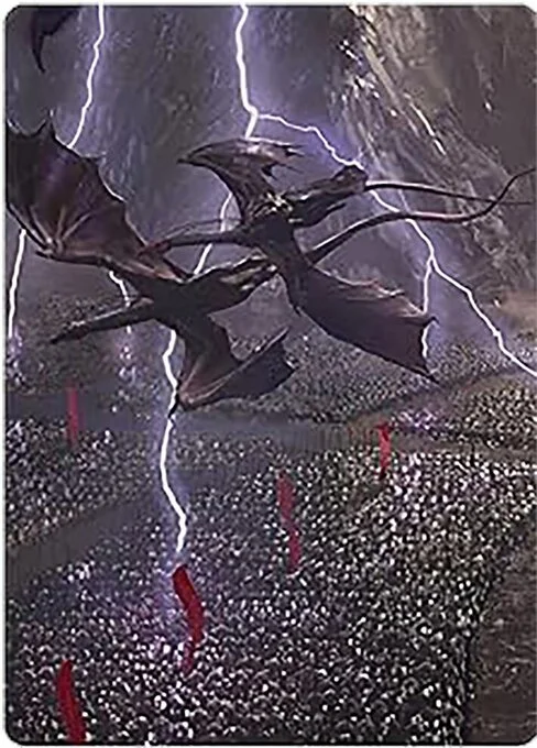 Mordor on the March // Mordor on the March, carta Magic di tipo Card // Card illustrata da Campbell White