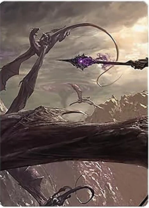 Nazgûl Battle-Mace // Nazgûl Battle-Mace, carta Magic di tipo Card // Card illustrata da Campbell White