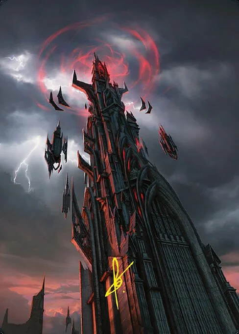 Barad-dûr // Barad-dûr, carta Magic di tipo Card // Card illustrata da Jonas De Ro