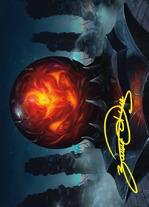 Commander's Sphere // Commander's Sphere, carta Magic di tipo Card // Card illustrata da Justyna Dura