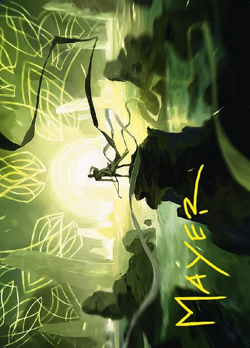 Legolas, Master Archer // Legolas, Master Archer, carta Magic di tipo Card // Card illustrata da Dominik Mayer