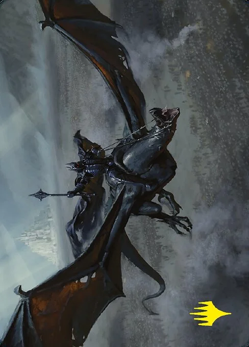 Lord of the Nazgûl // Lord of the Nazgûl, carta Magic di tipo Card // Card illustrata da Anton Solovianchyk