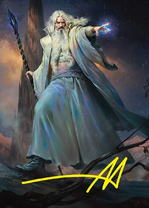 Saruman of Many Colors // Saruman of Many Colors, carta Magic di tipo Card // Card illustrata da Alexander Mokhov
