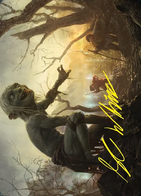 Sméagol, Helpful Guide // Sméagol, Helpful Guide, carta Magic di tipo Card // Card illustrata da Campbell White