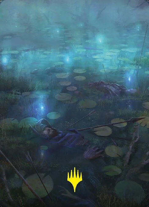 The Dead Marshes // The Dead Marshes, carta Magic di tipo Card // Card illustrata da Erikas Perl