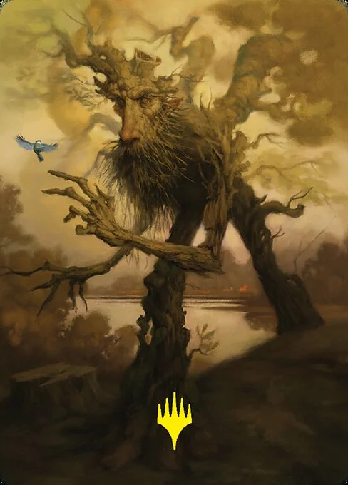 Treefolk // Treefolk, carta Magic di tipo Card // Card illustrata da Audrey Benjaminsen