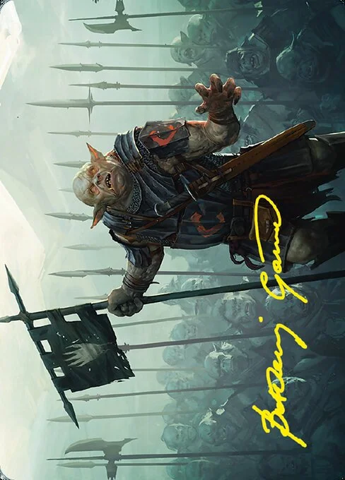 Uglúk of the White Hand // Uglúk of the White Hand, carta Magic di tipo Card // Card illustrata da Bartłomiej Gaweł