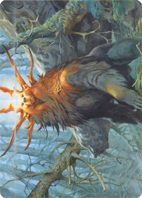 Ayula, Queen Among Bears // Ayula, Queen Among Bears, carta Magic di tipo Card // Card illustrata da Jesper Ejsing