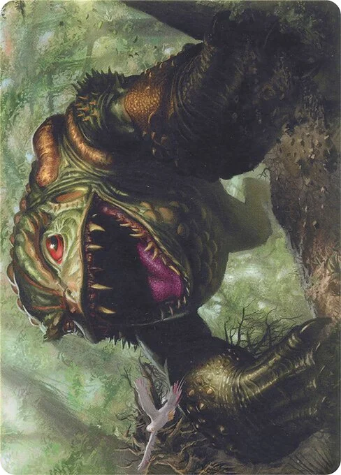 Excavating Anurid // Excavating Anurid, carta Magic di tipo Card // Card illustrata da Joe Slucher