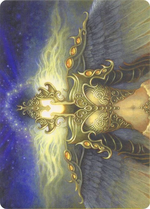 Face of Divinity // Face of Divinity, carta Magic di tipo Card // Card illustrata da Martina Pilcerova